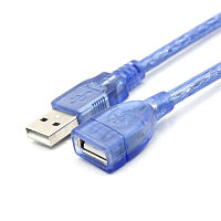 Шнур USB A штекер - USB A гнездо 5m