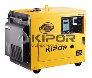 Дизельный генератор KIPOR KDE 6700 TA