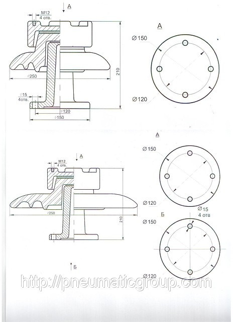 изолятор ШС10ЕД - фото 2 - id-p40297099