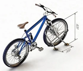 Велопарковка железная