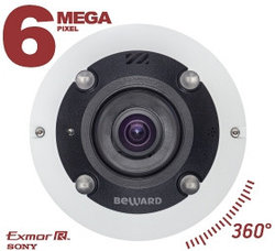 Fisheye IP камера BEWARD BD3670FL2