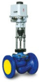 Седельный двухходовой регулирующий клапан с электроприводом серии 100 КПСР 1-15-ХХХ