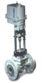 Седельный двухходовой регулирующий клапан с электроприводом серии 200 КПСР 1-15-ХХХ