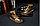 LED Кроссовки со светящейся подошвой, золотые высокие, 37-41, фото 2