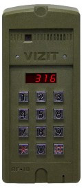 VIZIT БВД-316FCP блок вызова видеодомофона