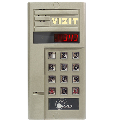 VIZIT БВД-343FCPL блок вызова видеодомофона - фото 1 - id-p40308306