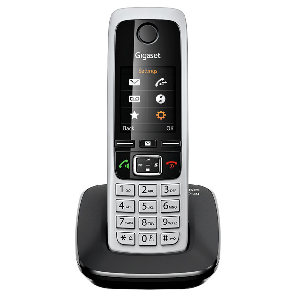 Gigaset C430 беспроводной аналоговый DECT телефон, фото 1