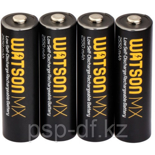 Аккумуляторы Watson AA MX NiMH (2550mAh) 4шт