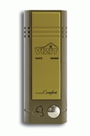 VIZIT БВД-403А блок вызова аудиодомофона на 1 абонента - фото 1 - id-p40352491