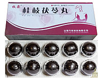 Гигантские медовые пилюли Гуй Чжи Фу Лин Вань (Gui Zhi Fu Ling Wan) гинекологические заболевания,10шт