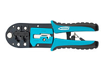 Клещи для обжима клемм RJ-45,6P,8P RJ-11/12,6P,8P GROSS 17719