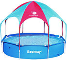Детский каркасный бассейн Bestway 56193, 56432, Rectangular Frame Pool, размер 244 х 51 см, фото 2