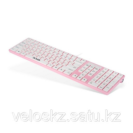 Клавиатура проводная Delux DLK-1000UP USB ультратонкая, фото 2