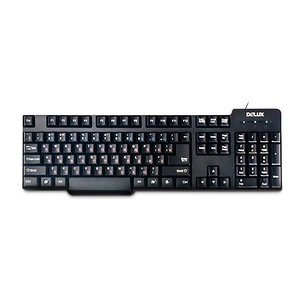 Клавиатура проводная Delux DLK-8050UB USB, фото 2