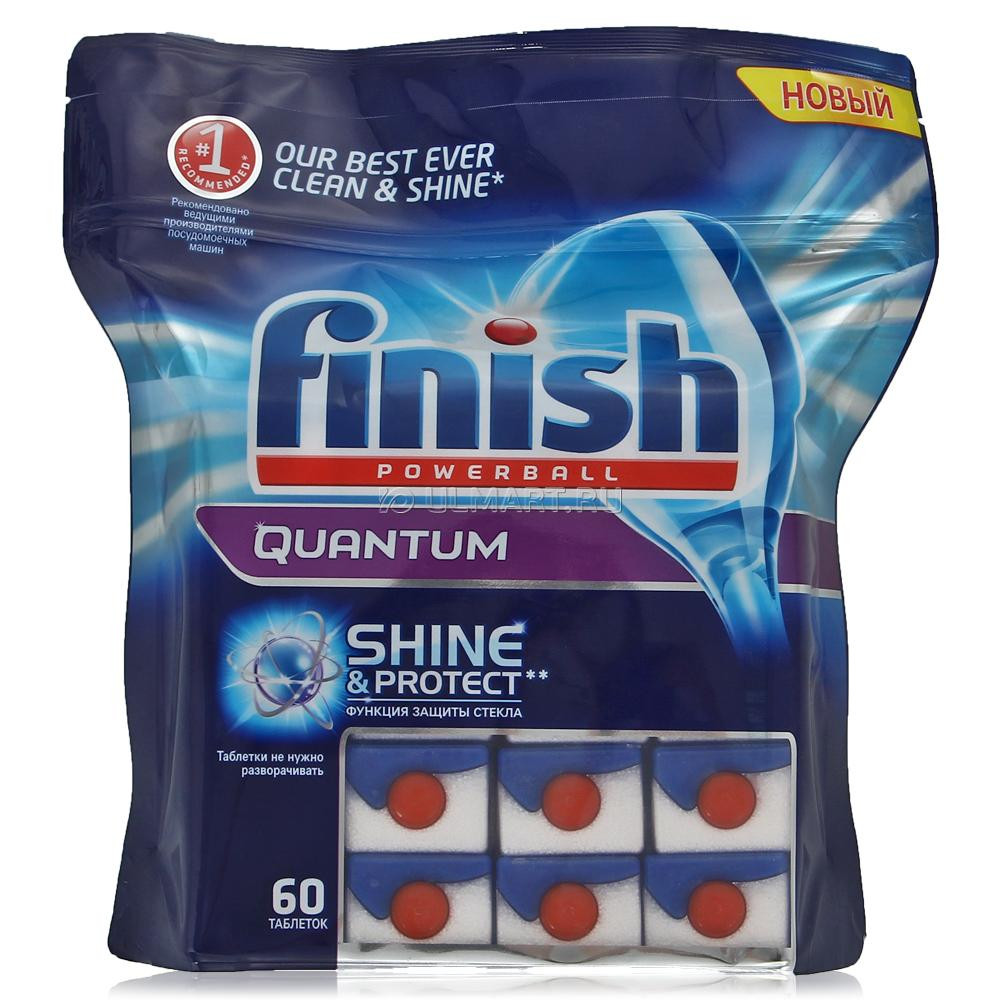 Моющее для посудомоечных машин Финиш - Finish all in 1 65таблетки
