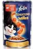 Felix Sensations с Говядиной и томатами в желе Влажный корм для кошек 85 г