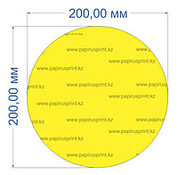Наклейка на двери Световой маяк, цветовой круг