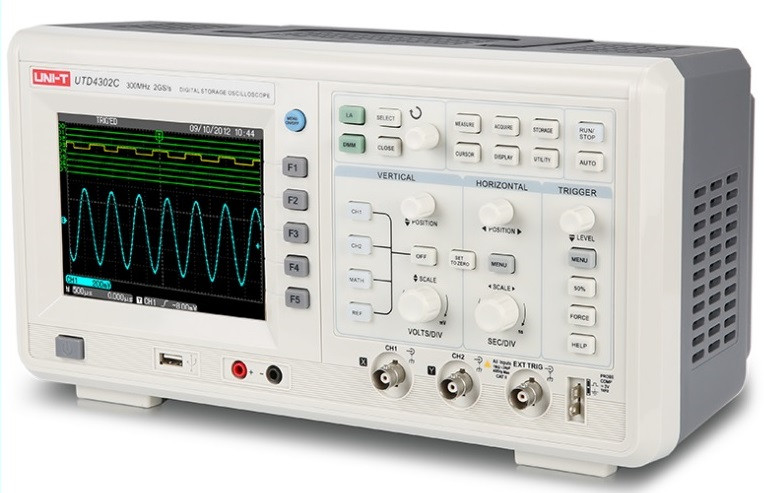 UTD4302C Осциллограф 300МГц, 2-х канальный UNI-T