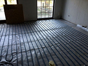 Монтаж теплого пола 1