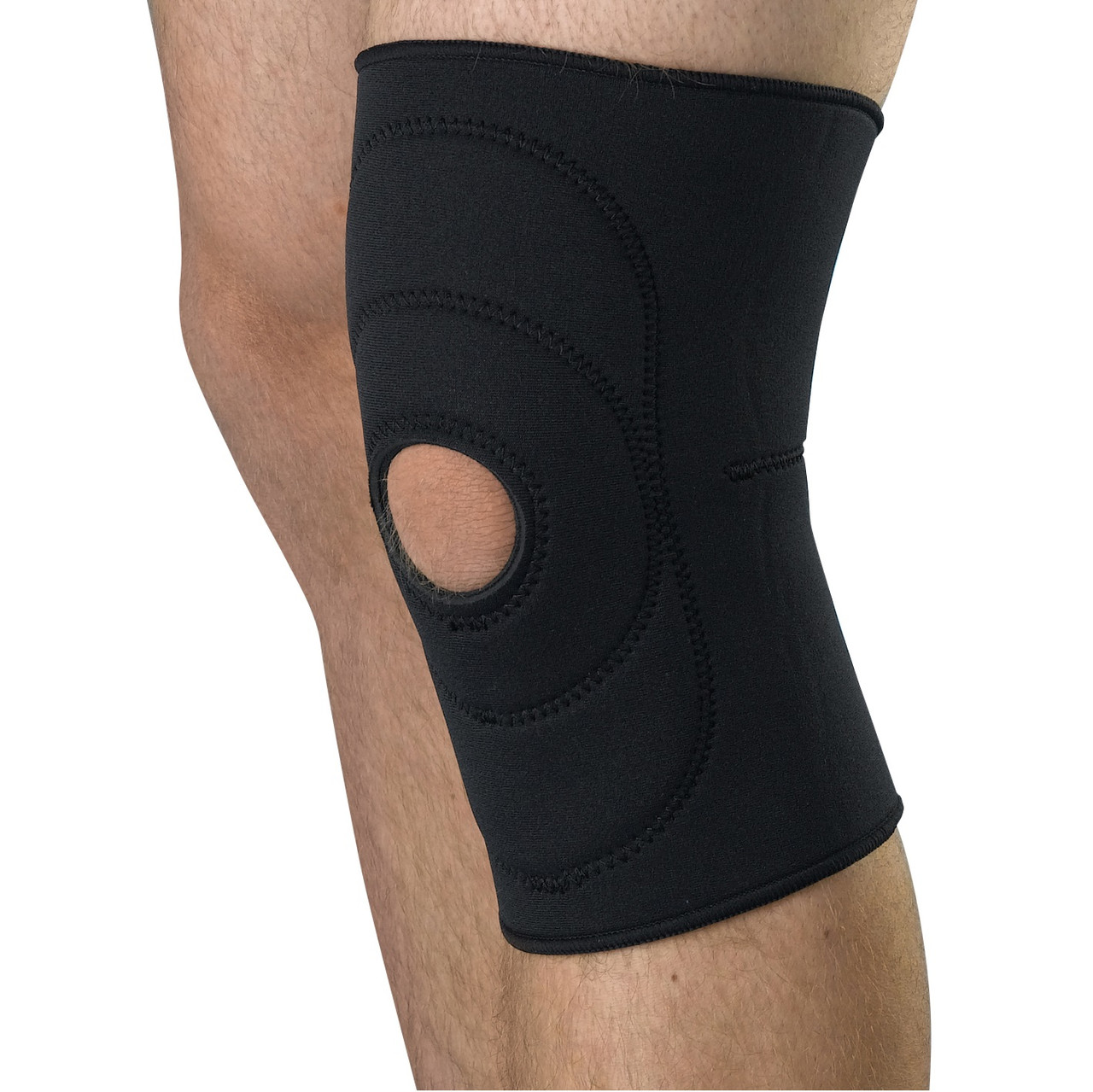 Бандаж для коленного сустава компрессионный с фиксатором коленной чашечки