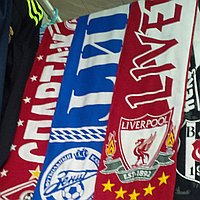 Шарфы с логотипами футб.команд