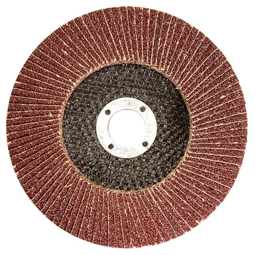 Круг лепестковый торцевой, P 120, 115 х 22 мм// MATRIX (74032) - фото 1 - id-p2593386