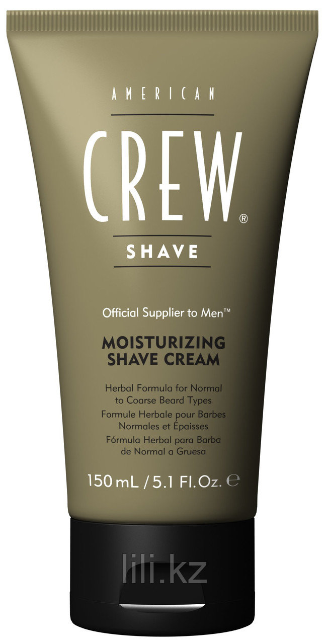 Крем для бритья на основе трав, с эффектом холода AMERICAN CREW MOISTURIZING SHAVE CREAM 150 мл.
