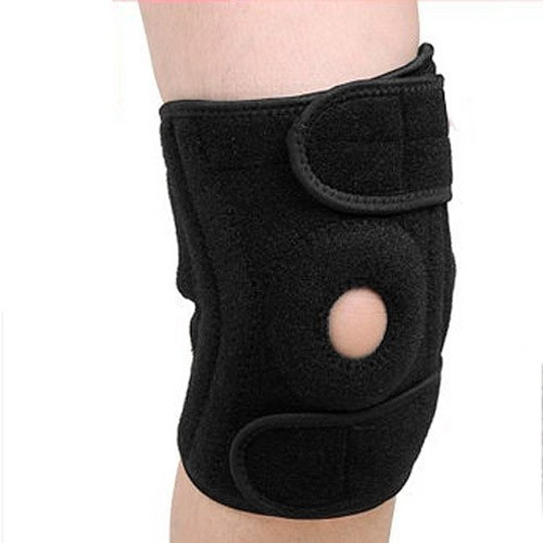 Бандаж для коленного сустава с фиксатором коленной чашечки и регулируемым размером - фото 1 - id-p40548647