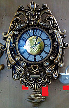 Иранские настенные часы с маятником