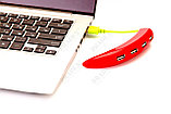 Разветвитель USB «ПЕРЧИК», красный, фото 3