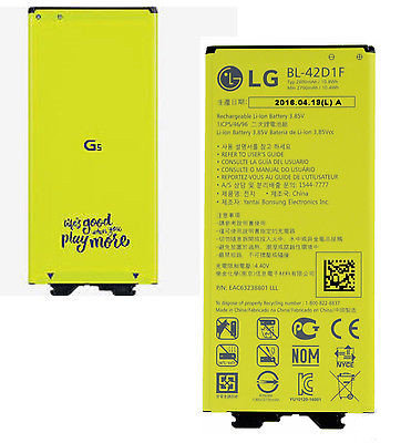 Купить Заводской аккумулятор для LG G5 (BL-42D1F, 2700 mAh) по 4 900 ₸