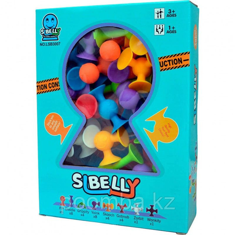 Конструктор присоска Slbelly 36 дет