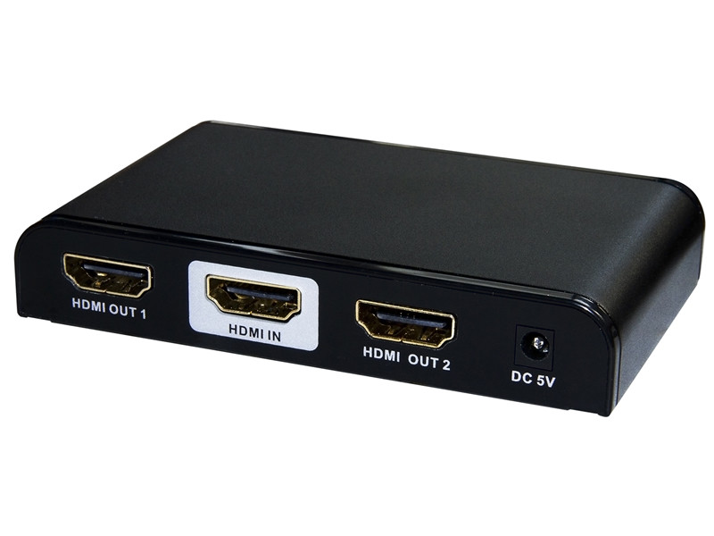 LenKeng LKV312 (сплиттер HDMI 1х2, поддержка 3D, 2K, 4K) - фото 1 - id-p34994352
