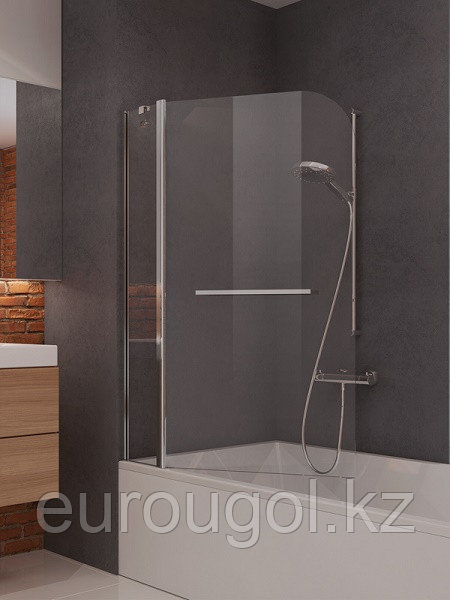Шторка для ванны одностворчатая New Trendy Soleo 100 и 120