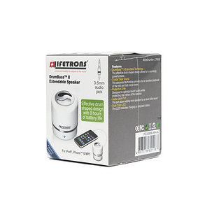Колонка Lifetrons FG-8008-WH-IA, 2.0 Портативные, Белый, фото 2