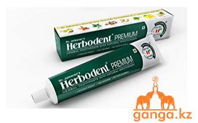 Зубная паста Herbodent Premium Herbal Toothpaste (Herbal Dr.Jaikaran), 100 гр - фото 2 - id-p40783050