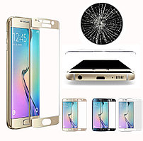 Противоударное защитное стекло на Samsung Galaxy S7 Edge