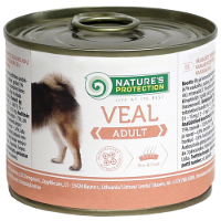 Влажный корм для собак всех пород Nature's Protection Adult Veal с телятиной