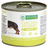 Влажный корм для собак Nature's Protection Adult Chicken & Turkey с курицей и мясом индюка