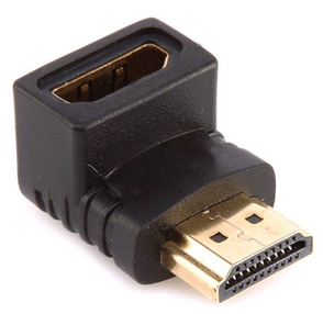 Переходник HDMI (мама) на HDMI (папа) Г образный, фото 2