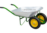 Тачка садовая два колеса грузоподъемность 160 кг объем 78 л PALISAD 68922 (002)