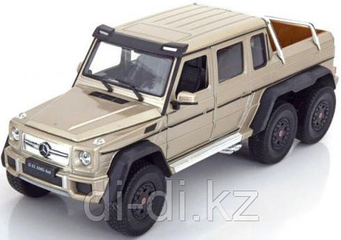 Игрушка модель машины 1:24 Mercedes-Benz G63 AMG 6x6
