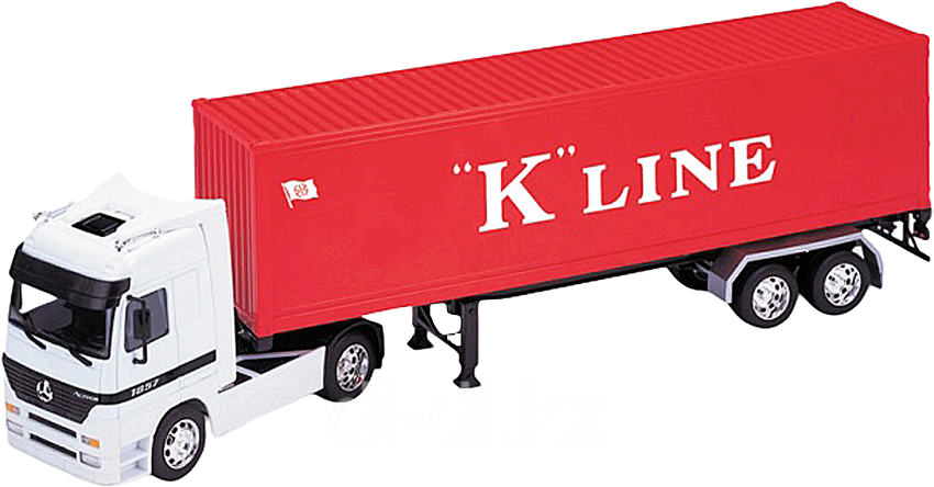 Игрушка модель грузовика 1:32 Mercedes Benz Actros (прицеп)
