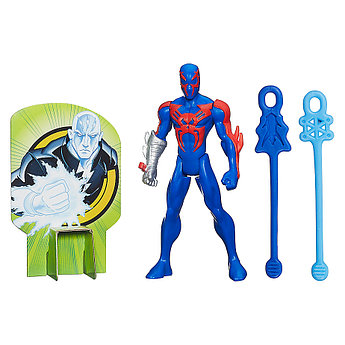 Боевая фигурка "Человек-Паук 2099" с паутинными снарядами, 14 см