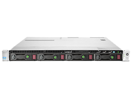 Сервер HP 683945-425 DL360e Gen8/1/Xeon/E5-2407/2,2 GHz/4 Gb/Smart Array B120i/0,1, 1+ 0/4 diskless LFF bay/DV