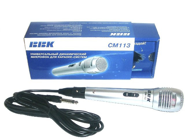 Микрофон BBK CM113 - фото 2 - id-p41357295