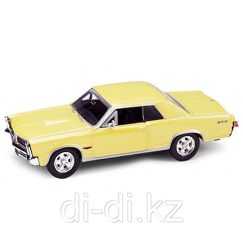 Игрушка модель винтажной машины 1:34-39 Pontiac GTO 1965