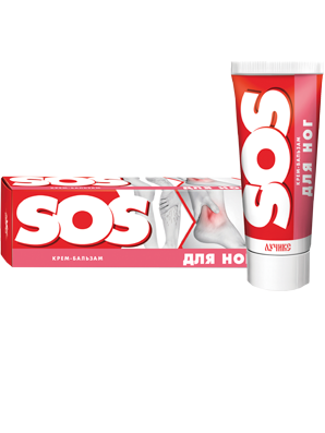 SOS, Крем-бальзам для ног антиварикозный, 50 мл