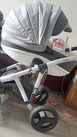 Детская коляска Adamex Vicco 3 в 1 White Grey