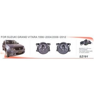Противотуманные фары Suzuki GRAND VITARA 1996-2004/2006-2012 DLAA SZ191 wire&switch